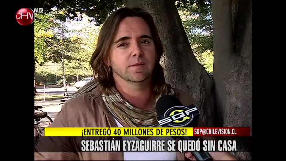 Sebastián “Cuchillo” Eyzaguirre fue estafado con casa y 40 millones
