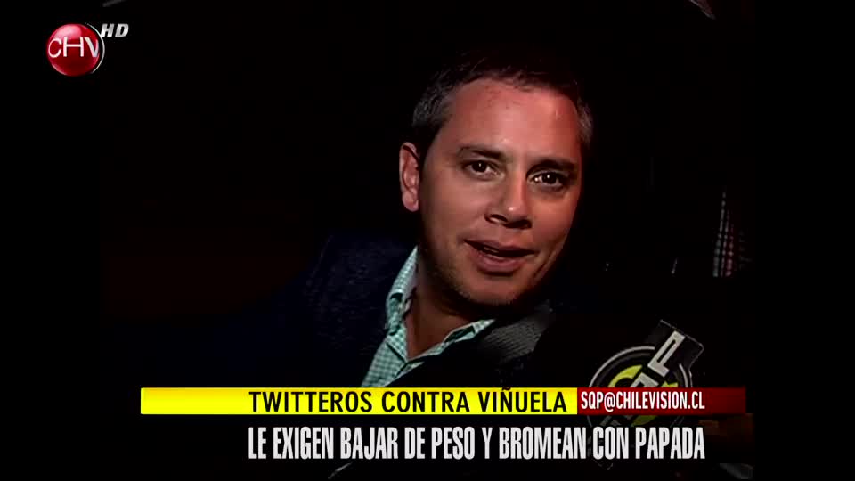 Tuiteros critican “kilitos” extras de José Miguel Viñuela