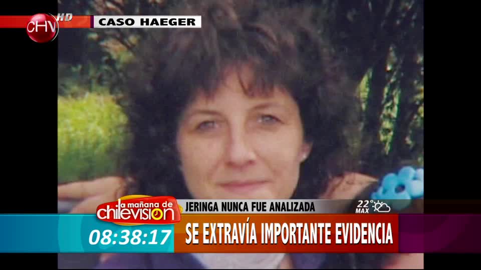 Caso Haeger: Se extravía importante evidencia