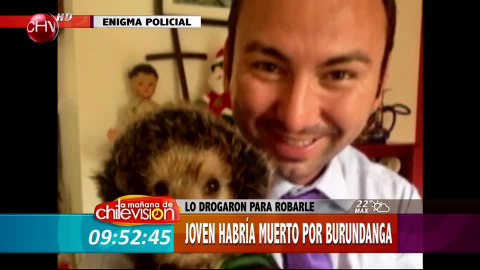 Joven es asaltado y fallece tras haber sido drogado con burundanga