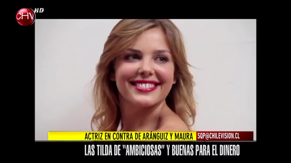 Actriz arremete contra Maura y Daniela Aránguiz y las trata de 