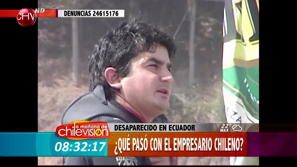 Encuentran mochila de empresario desaparecido en Ecuador