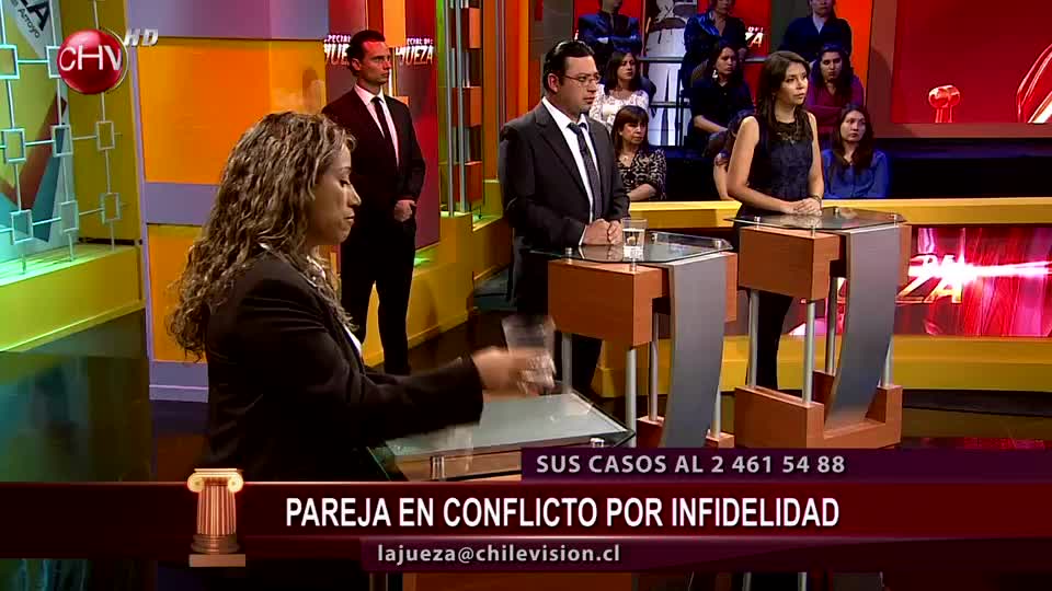 Pareja en conflicto por infidelidad