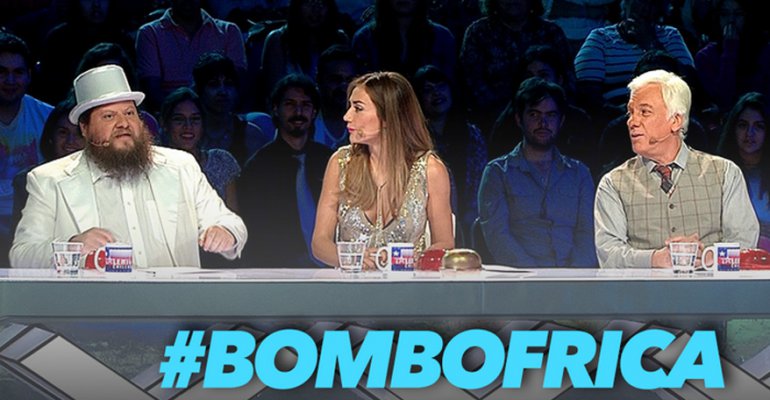 Mira el gran el debut de Rodrigo Salinas como #BomboFrica en Talento Chileno