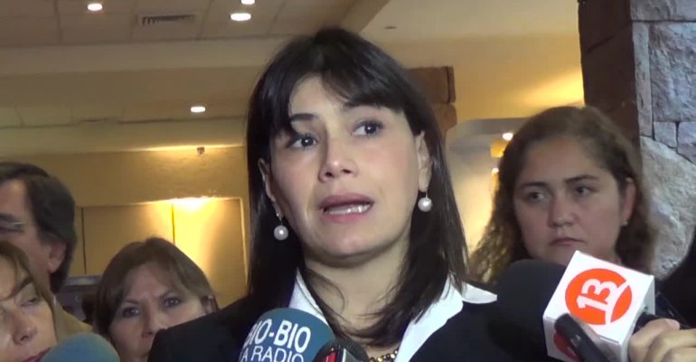 Javiera Blanco, ministra del Trabajo: 