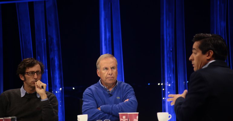 Rodrigo Peñailillo y Luis Mesina estuvieron este domingo en Tolerancia Cero