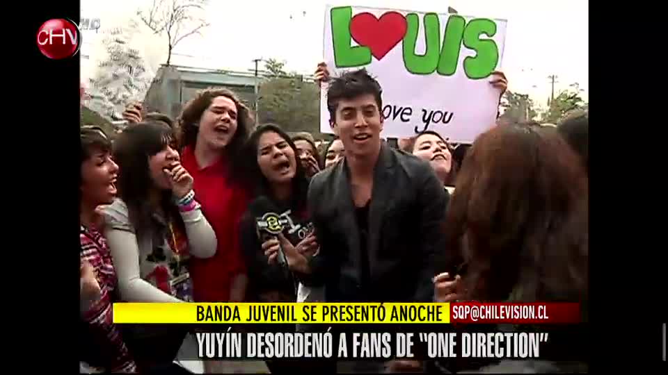 Yuyín desordenó a fanáticas en el concierto de One Direction