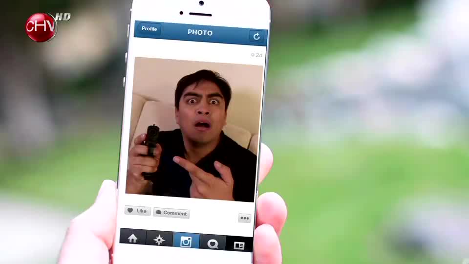 Loca de las redes sociales