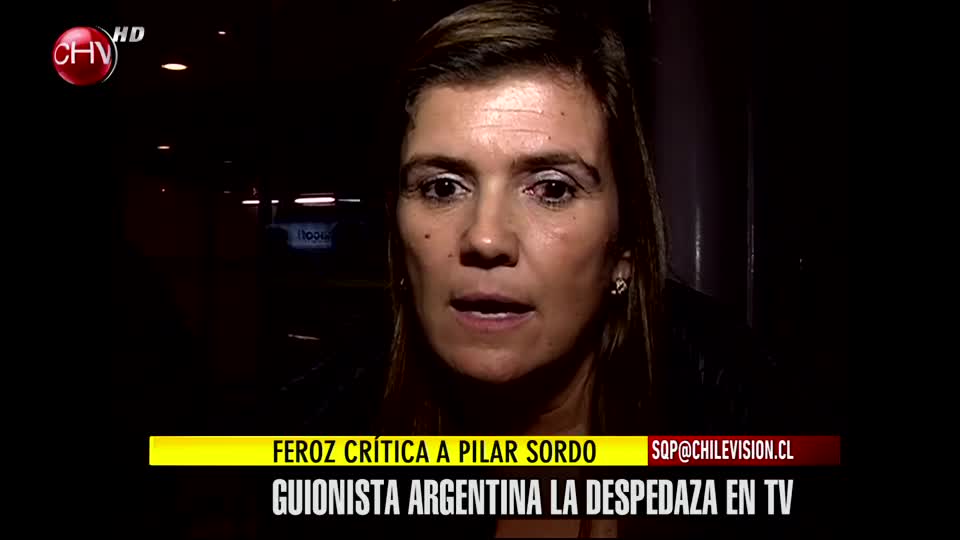Pilar Sordo recibe feroz crítica en medio de programa de TV argentino