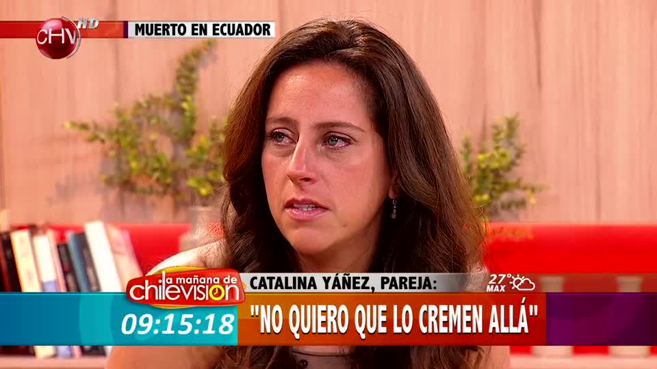 Pareja de chileno fallecido en Ecuador cuenta detalles inéditos del caso (Parte 1)