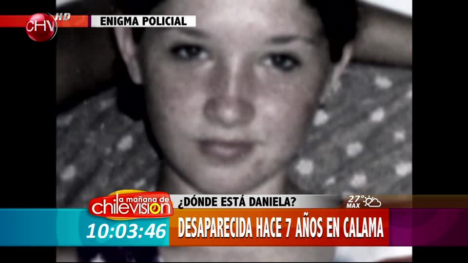 Niña de 13 años lleva 7 años desaparecida en Calama