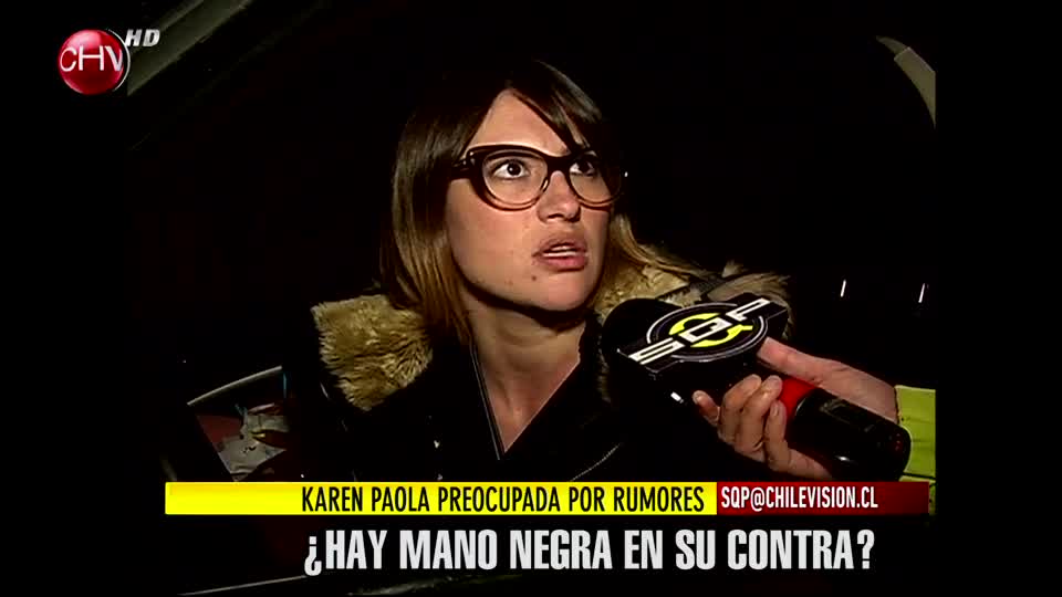 Karen Paola preocupada por rumores en su contra ¿hay mano negra?