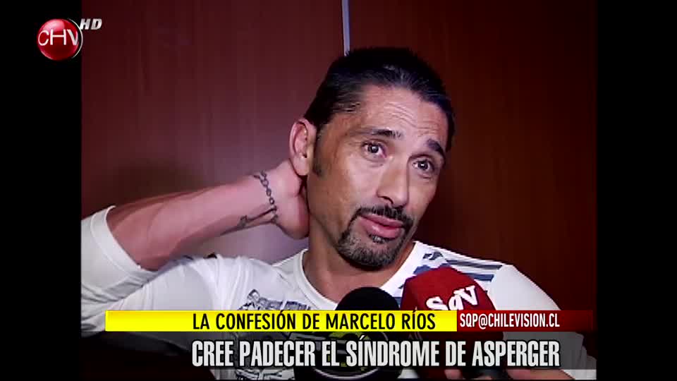 Marcelo “Chino” Ríos cree padecer síndrome de Asperger