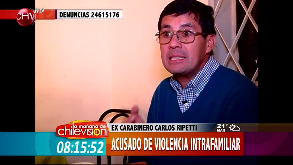 Carlos Ripetti acusado de violencia intrafamiliar