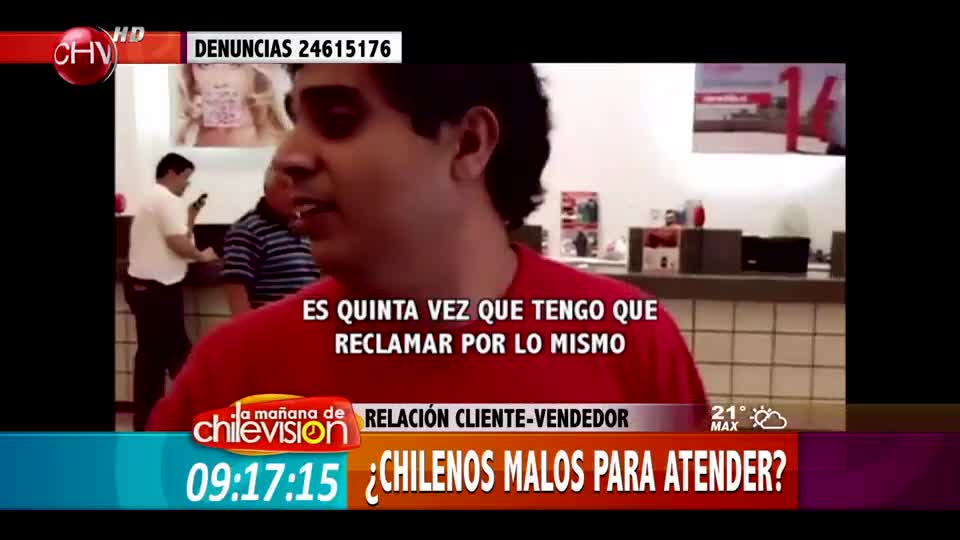 ¿Los chilenos somos malos para atender?