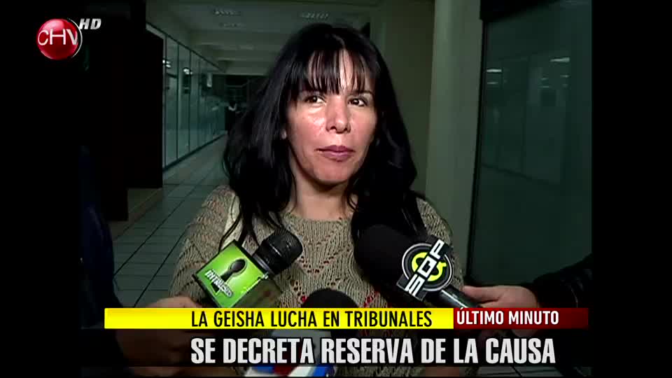 La geisha sigue con la lucha por su hijo, ahora en tribunales