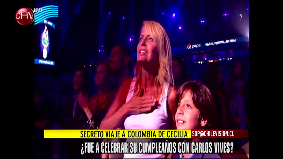 El secreto viaje de Cecilia Bolocco a Colombia en la fecha de su cumpleaños