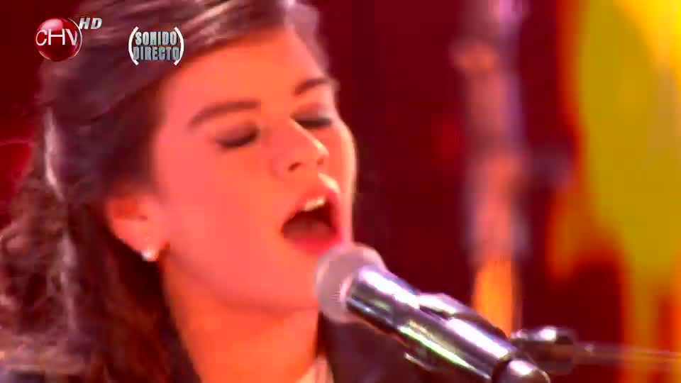 Javiera Castro llegó con todo su 