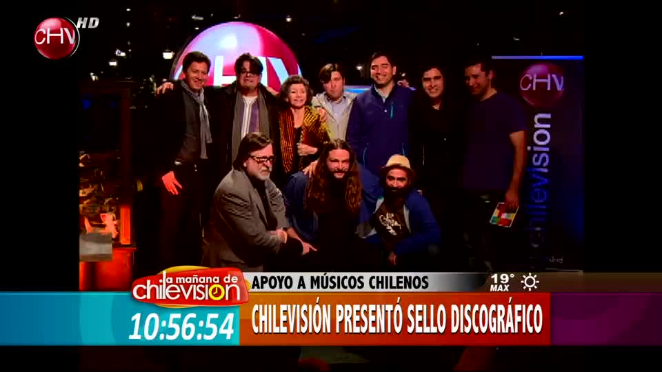 Chilevisión presentó un sello discográfico