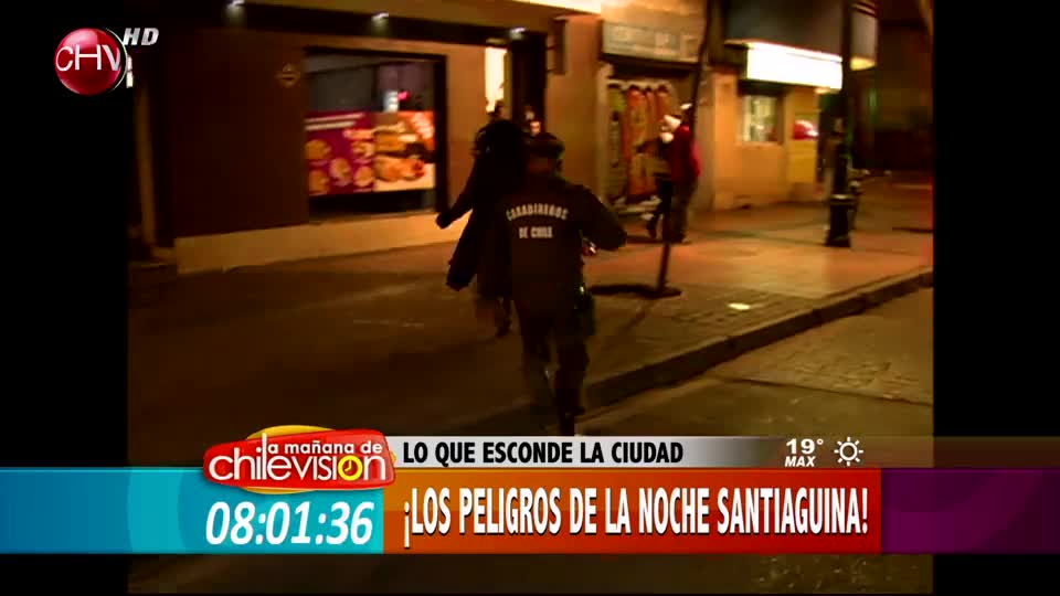 ¿Qué esconde la ciudad?: Los peligros de la noche santiaguina