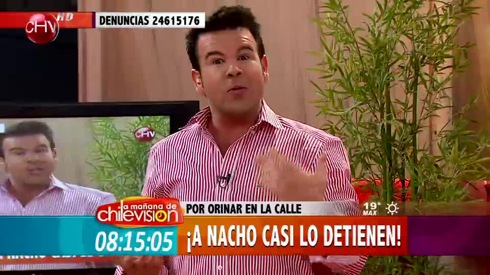 ¡Casi detienen a Nacho Gutiérrez por orinar en la calle!