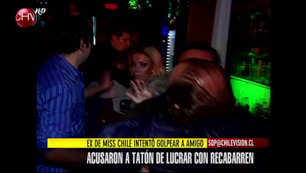 Ex chico reality se trenza a golpes con Tatón Púrpura al interior de discoteque