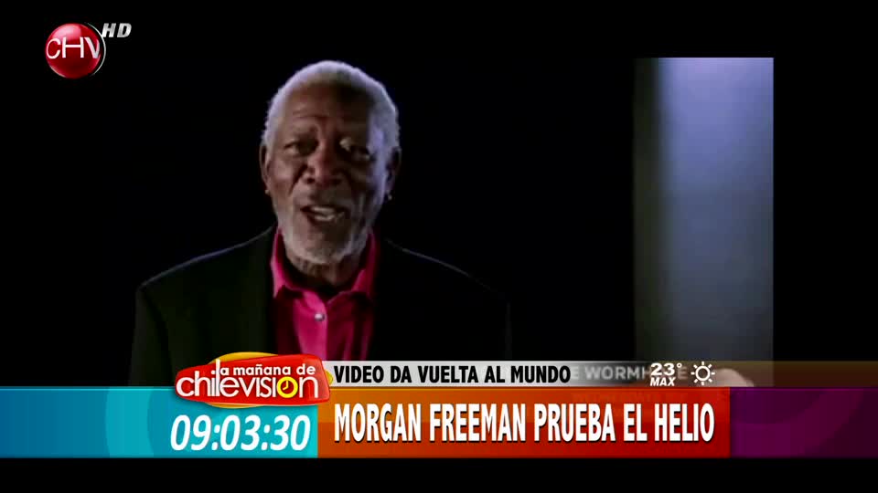 ¡A lo Morgan Freeman! Ríe con nuestra prueba de globos con helio