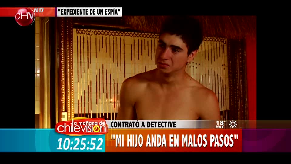 Expediente de un espía: “Mi hijo anda en malos pasos”