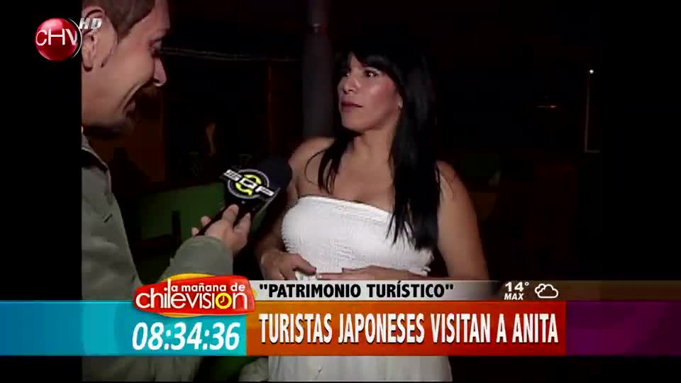 Turistas japoneses que llegan a Chile quieren conocer a Anita Alvarado