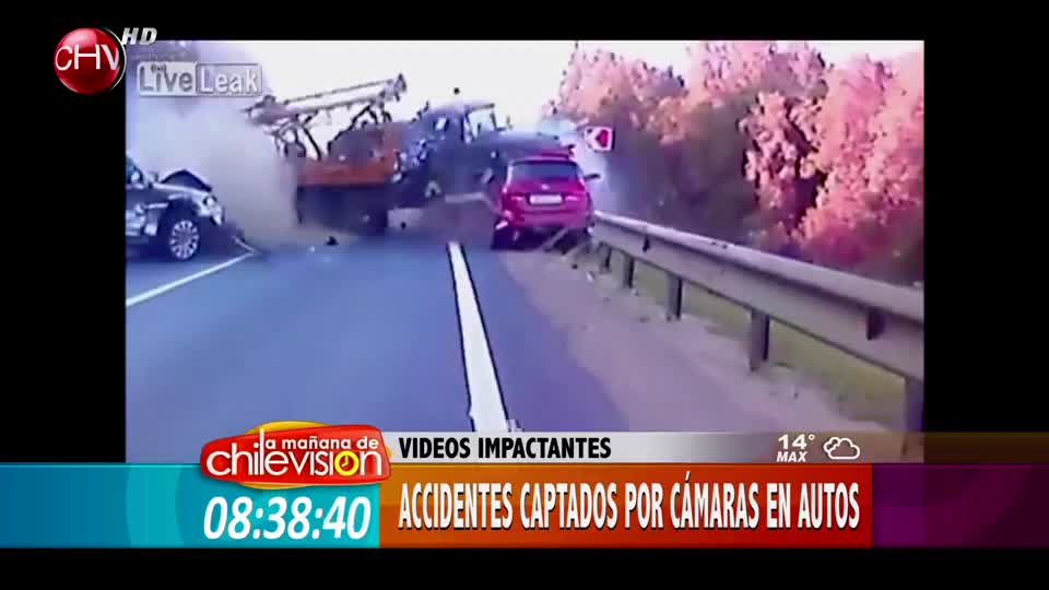 Impactantes imágenes de accidentes de tránsito