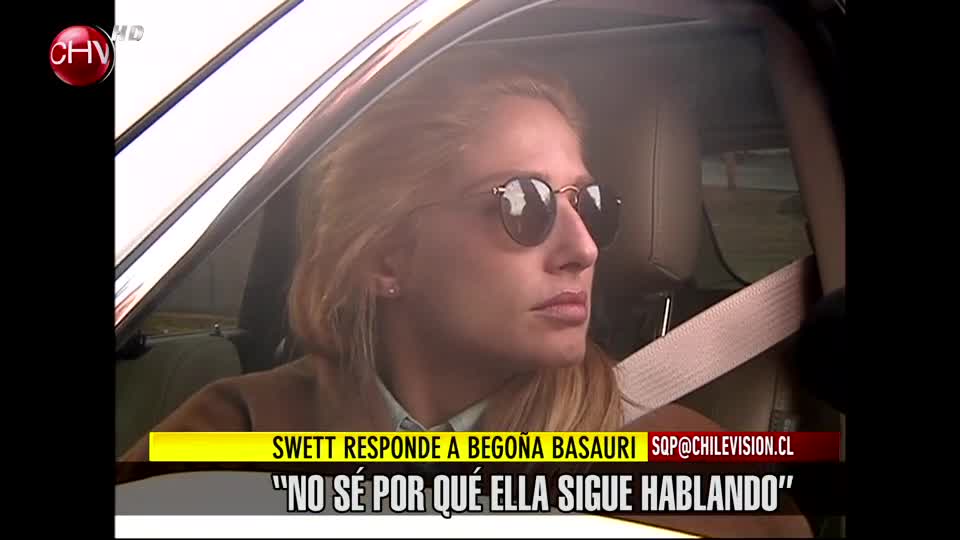 Dura respuesta Begoña Basauri respondió a los dichos de Mane Swett en SQP