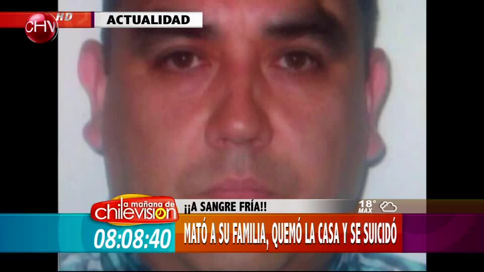 Hombre mató a su hijo, a su esposa, quemó la casa y se suicidó