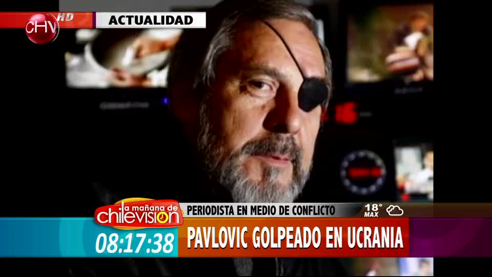 Santiago Pavlovic fue atacado en medio del conflícto en Ucrania