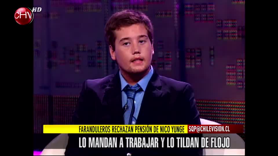 Faranduleros mandan a trabajar a Nico Yunge y lo tildan de “flojo”