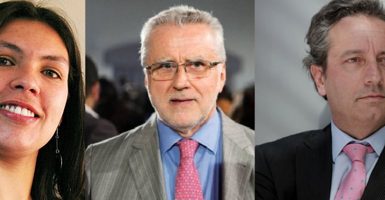 Bárbara Figueroa, Máximo Pacheco y Bernardo Fontaine este domingo en Tolerancia Cero