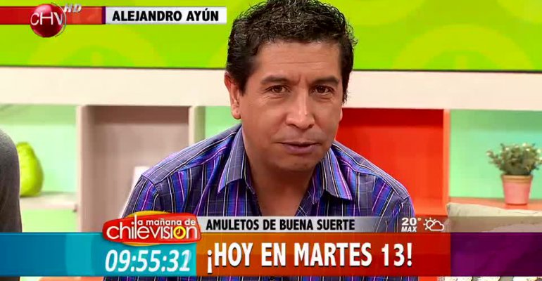 ¡Martes 13! Alejandro Ayún y los amuletos para la buena suerte