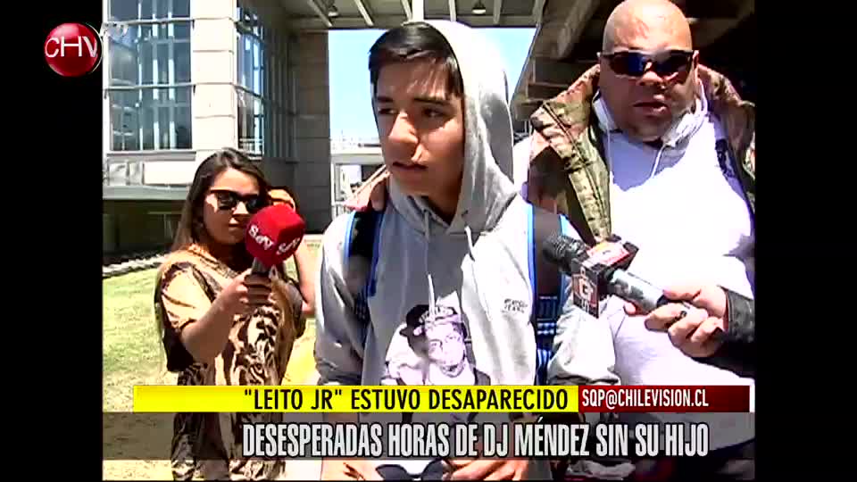 Dj Méndez está desesperado por la desaparición de su hijo