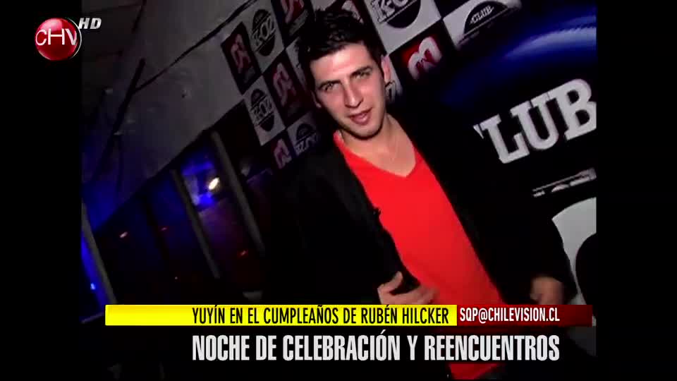 Yuyín estuvo en el cumpleaños de Rubén Hilcker
