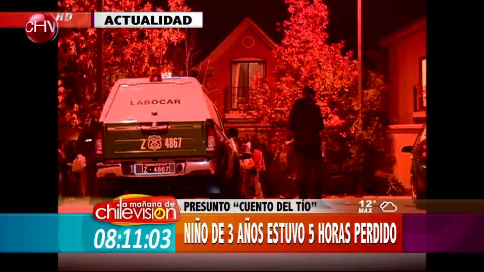 Extraño cuento del tío del supuesto secuestro de un menor