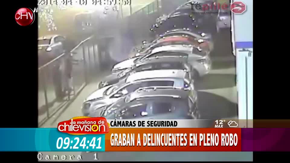 Increíbles registros de robos frustrados son dados a conocer