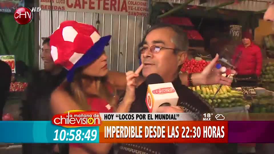 Mira a la sensual Fran Undurraga que sorprendió en la Vega Central