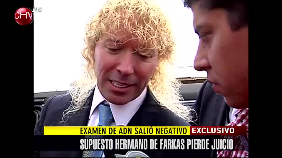 Farkas se refirió a la prueba de ADN del supuesto hermano
