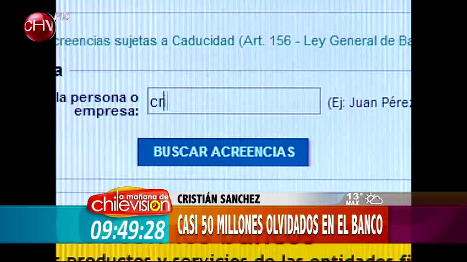 Conoce qué famosos chilenos destacan con acreencias bancarias