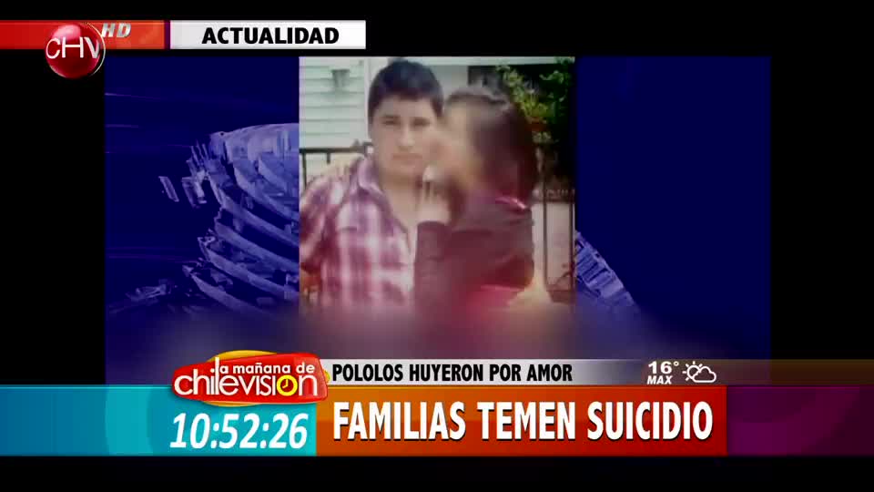 Familiares de pololos desaparecidos temen una desgracia