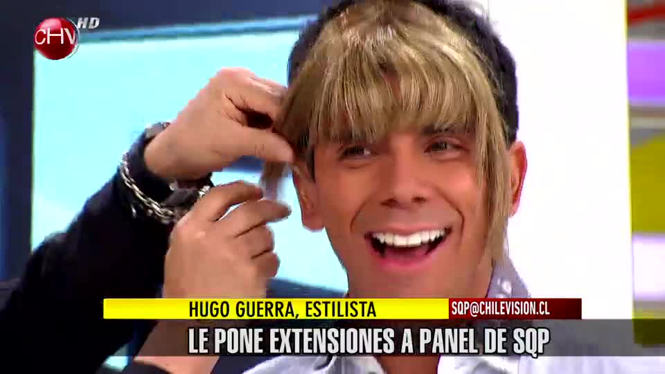 JP Queraltó se pone extensiones y parece un wuachiturro