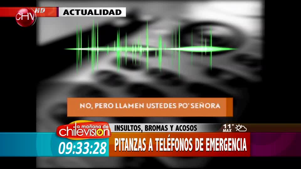 Escucha las pitanzas e insultos a los teléfonos de emergencias