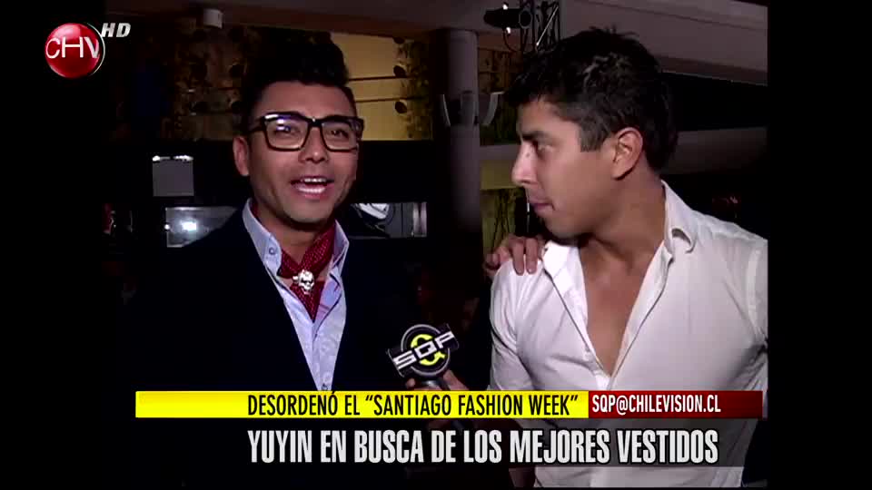 Yuyin asistió al Santiago Fashion Week y desordenó todo el glamour