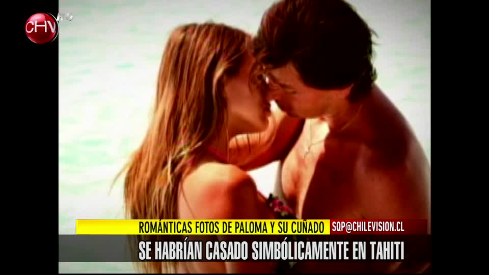 Paloma Aliaga y su pareja se habrían casado simbólicamente en Tahití