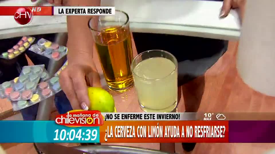 Consejos para no enfermarse durante este invierno: ¿Sirve la cerveza con limón?