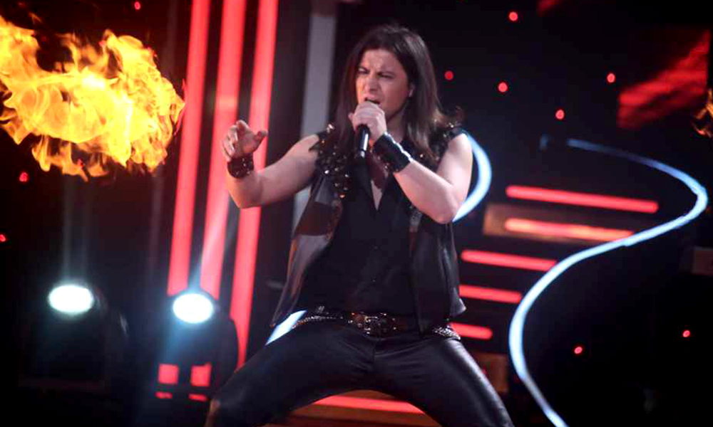 Camilo Jara fue un verdadero rockstar en el repechaje de Talento Chileno